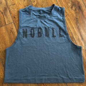 NOBULL Blue Crop  Top